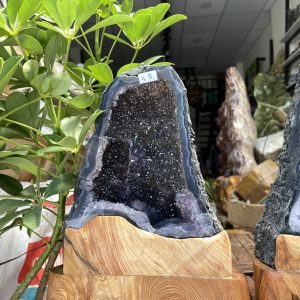 HỐC THẠCH ANH TÍM – AMETHYST GEODE – KT : 24 X 19CM, 4.8KG (T90)