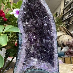 HỐC THẠCH ANH TÍM – AMETHYST GEODE – KT : 36X20KG, 11.1KG (T86)